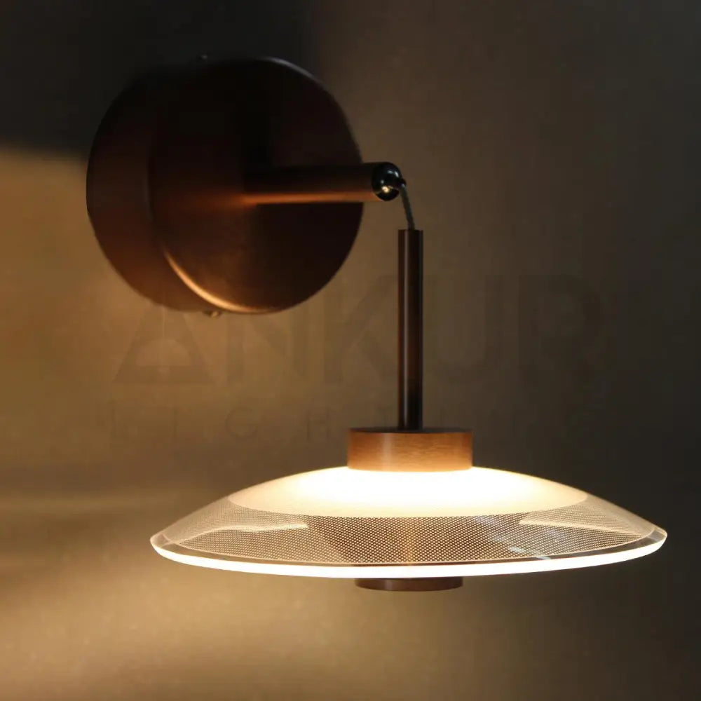 ANKUR UFO CONTEMPORARY LED WALL LIGHT - Ankur Lighting