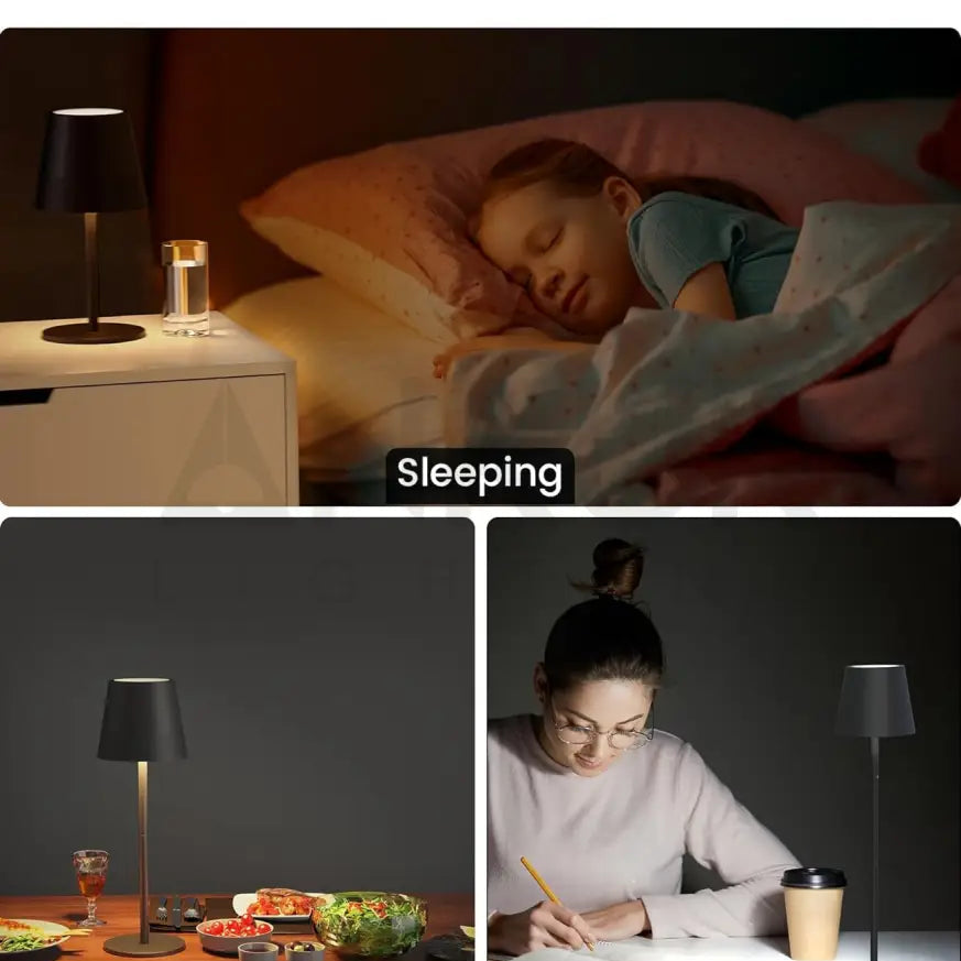 ANKUR UNPLUGGED SOLARA WIRELESS CHARGABLE TABLE LAMP Table Lamp