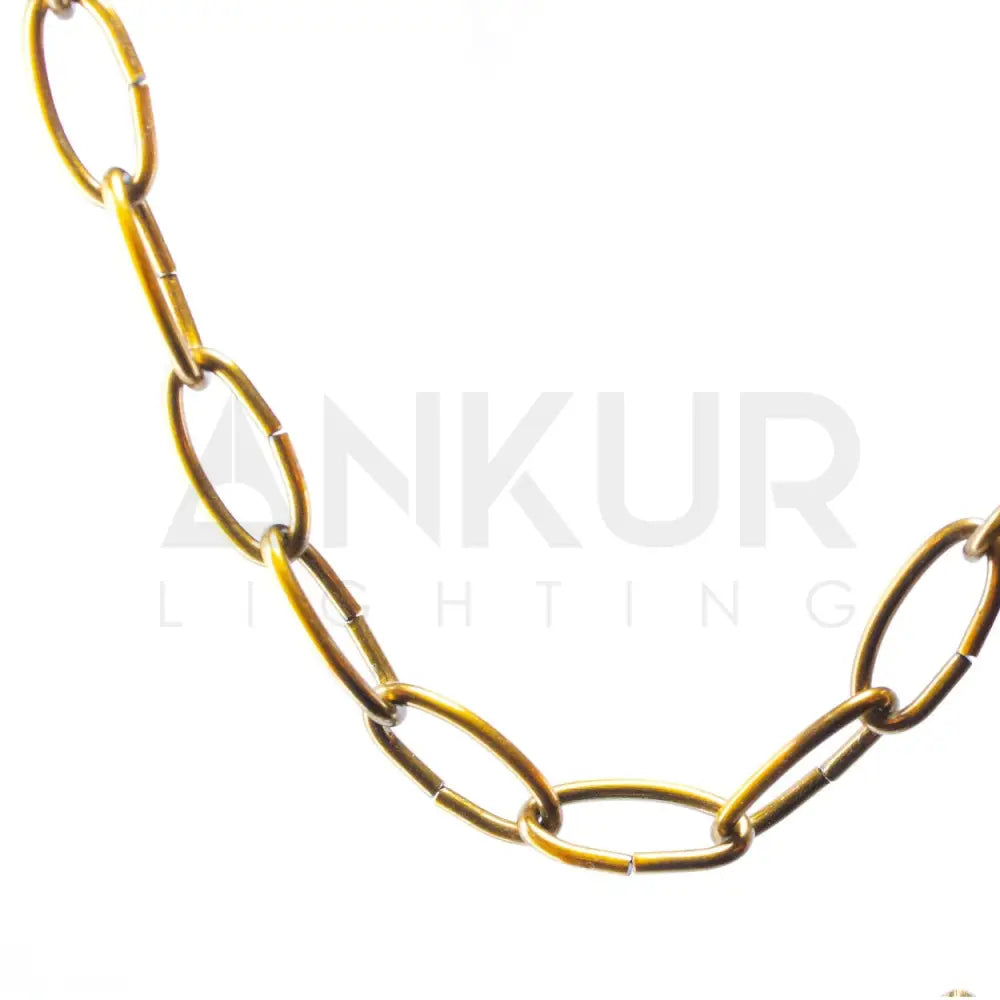 ANTIQUE BRASS GLASS GLOBE HANGING LIGHT - Ankur Lighting