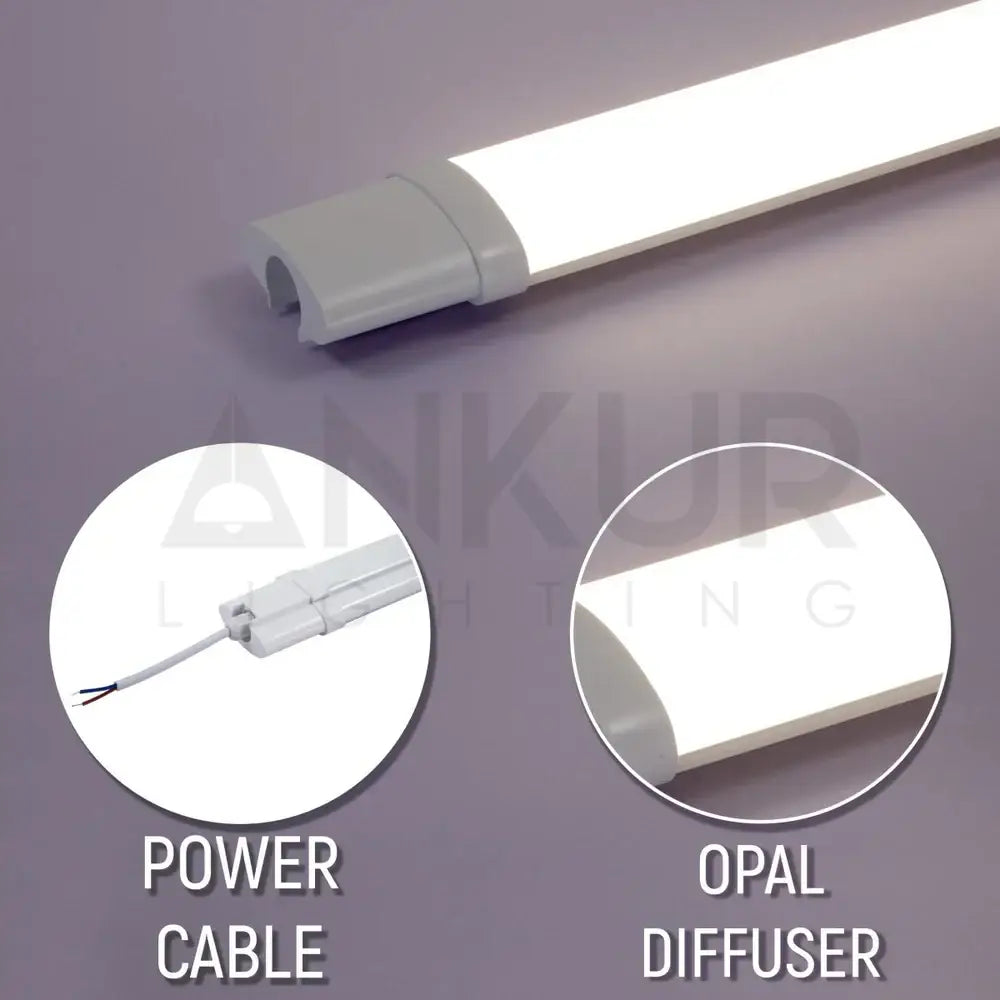 ANKUR XTBL 4142 WATER PROOF SLIM BATTEN LINEAR FITTING IP65 WATERPROOF