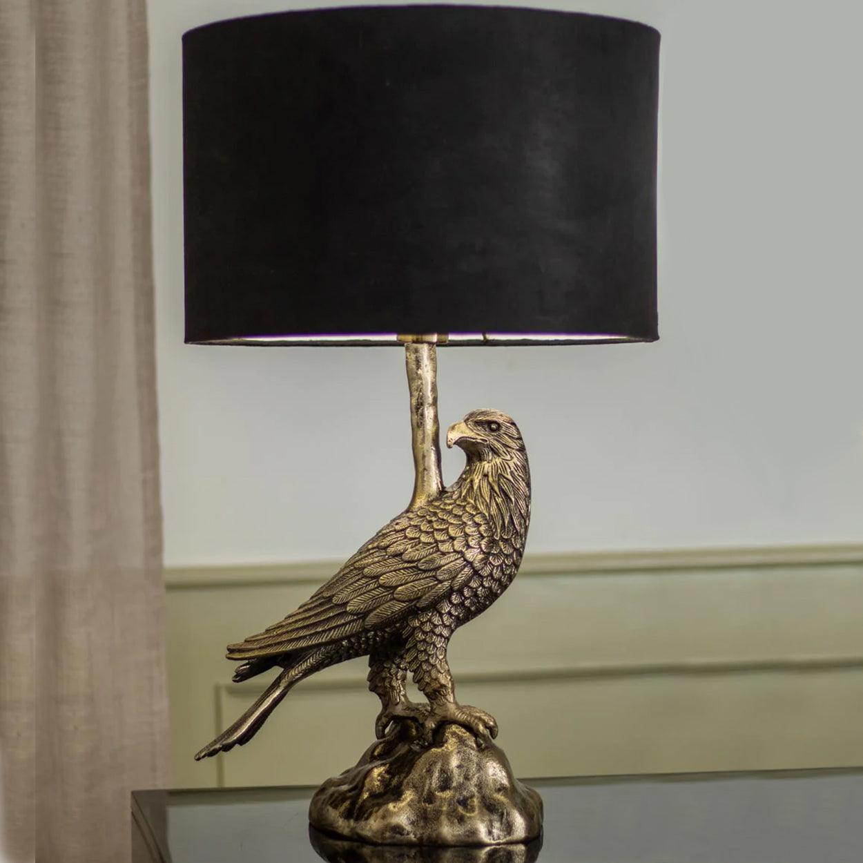 AUREL HANDMADE METAL BEDSIDE TABLE LAMP - Ankur Lighting