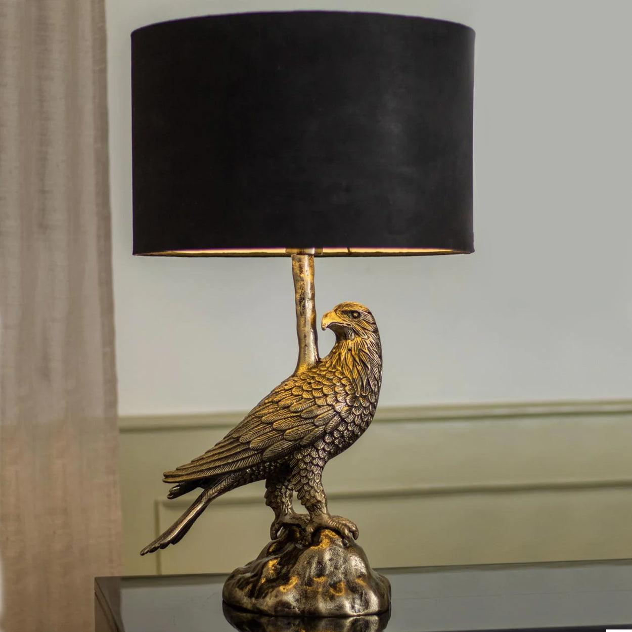 AUREL HANDMADE METAL BEDSIDE TABLE LAMP - Ankur Lighting