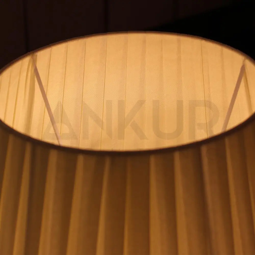 FLUTED CERAMIC BEDSIDE TABLE LAMP - Ankur Lighting