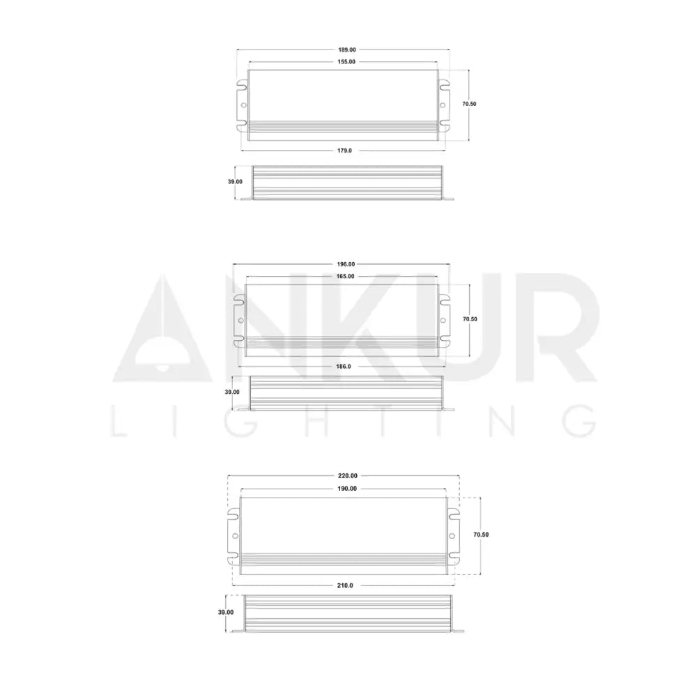 FULHAM 24V CONSTANT VOLTAGE OUTDOOR RATED IP67 DRIVER