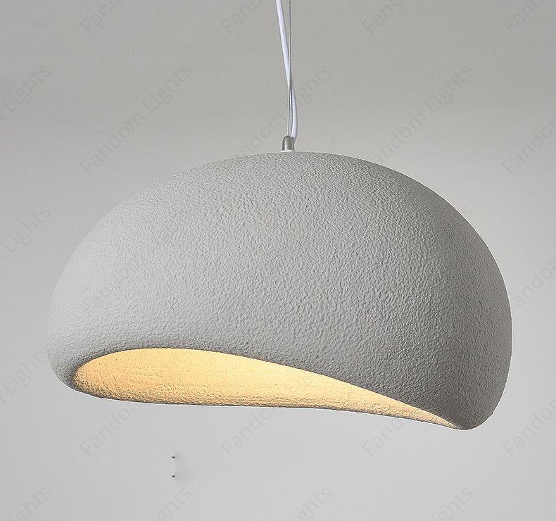 ANKUR CURVE CONCRETE LOOK PENDANT LIGHT FROM ANKUR TERRA COLLECTION