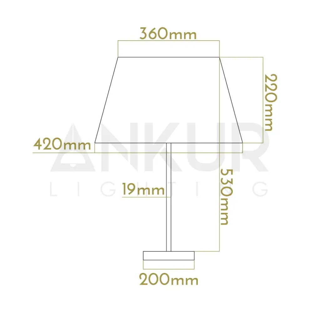 LUCID TABLE LAMP - Ankur Lighting
