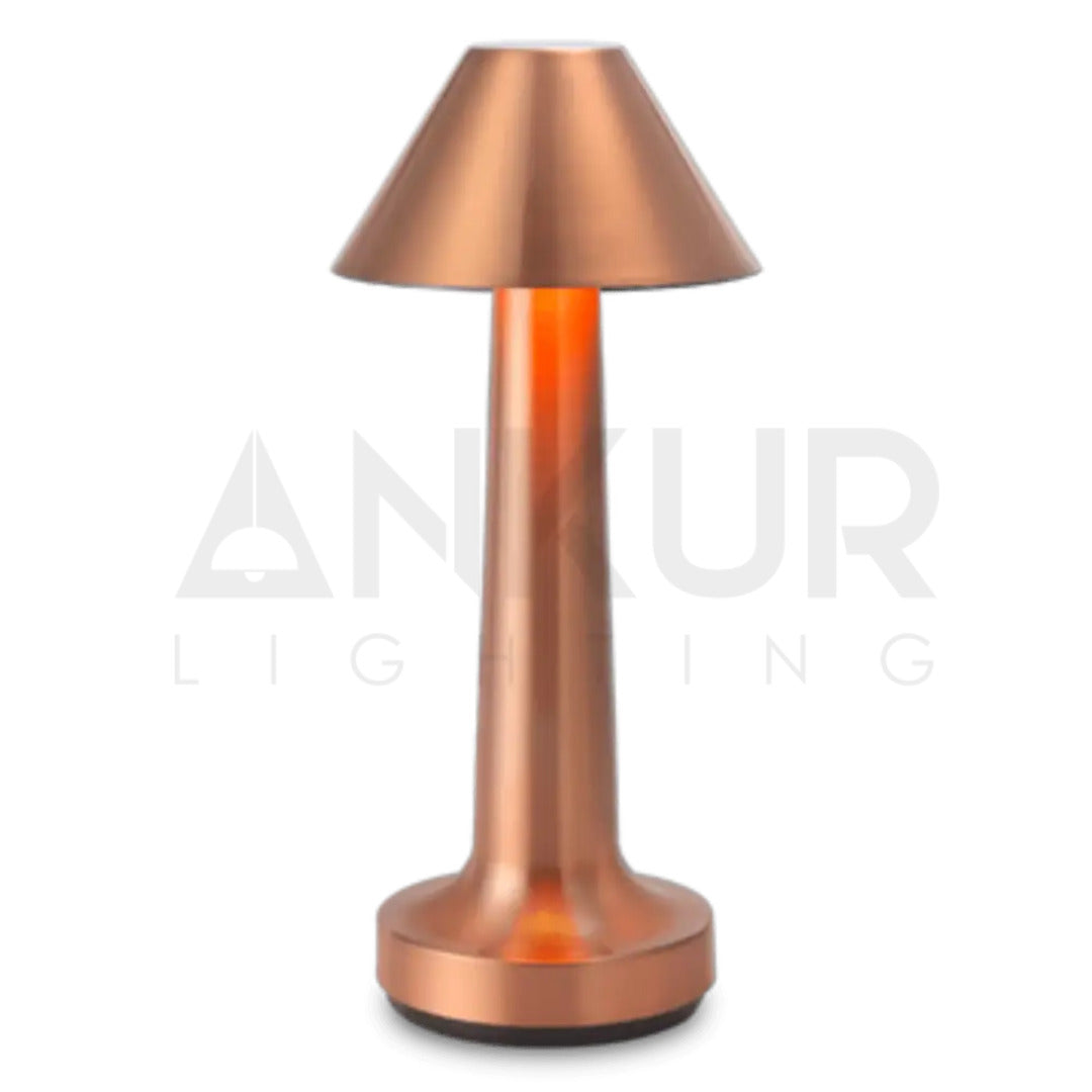 ANKUR METALHAT RECHARGABLE TOUCH CONTROL WIRELESS BAR TABLE LAMP