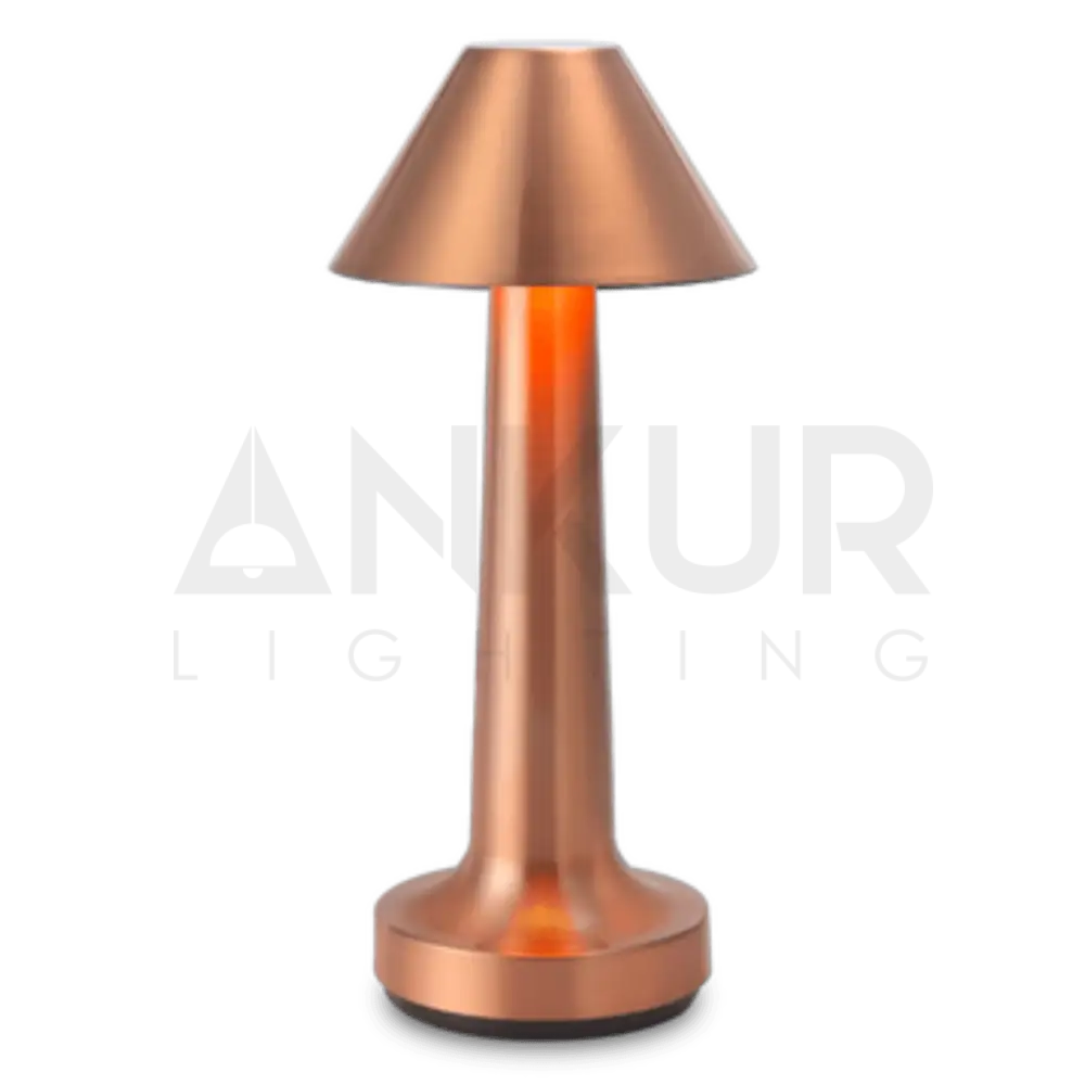 ANKUR METALHAT RECHARGABLE TOUCH CONTROL WIRELESS BAR TABLE LAMP