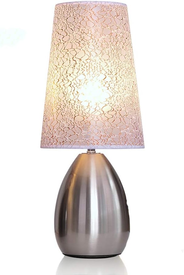 ANKUR NOIR GLOSSY FINISH METAL BEDSIDE TABLE LAMP