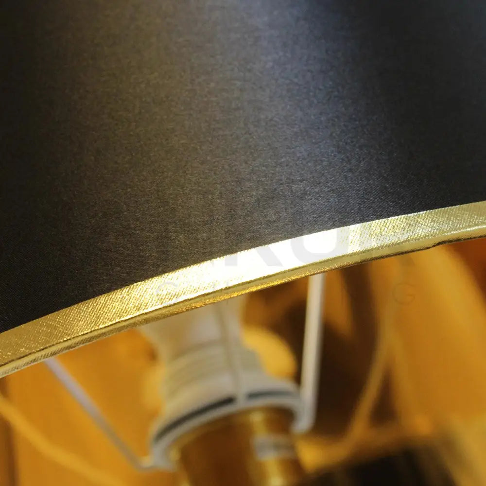 TROPH SMOKE GREY GLASS AND METAL TABLE LAMP - Ankur Lighting