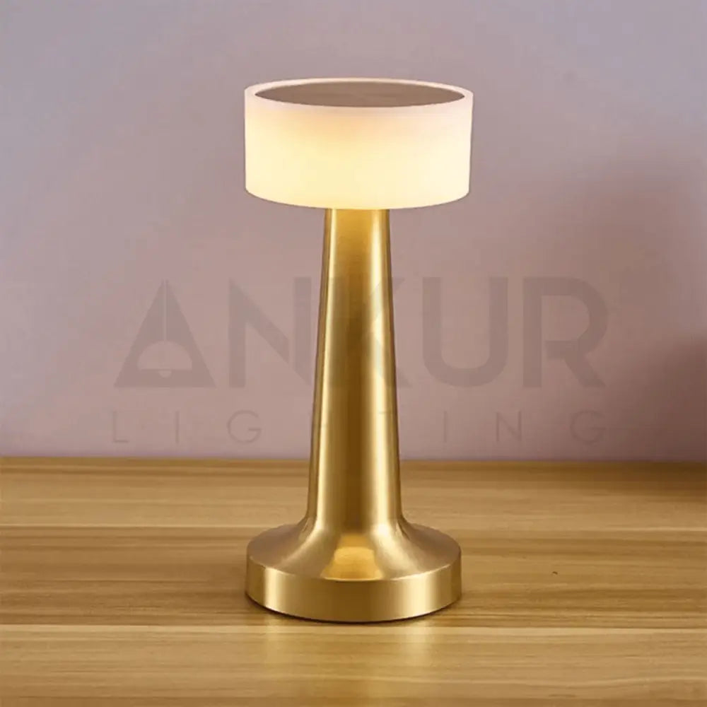 BARBELL RECHARGABLE TOUCH CONTROL WIRELESS BAR TABLE LAMP - Ankur Lighting