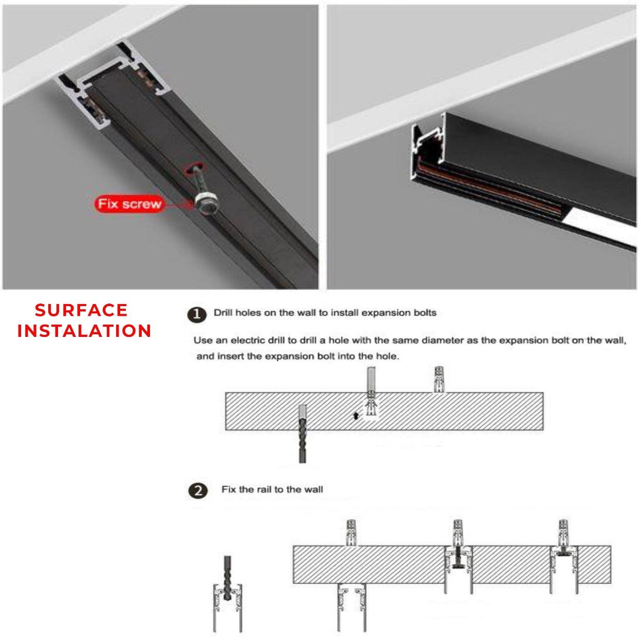 ANKUR 20MM LED MAGNETIC TRACK CHANNEL - Ankur Lighting