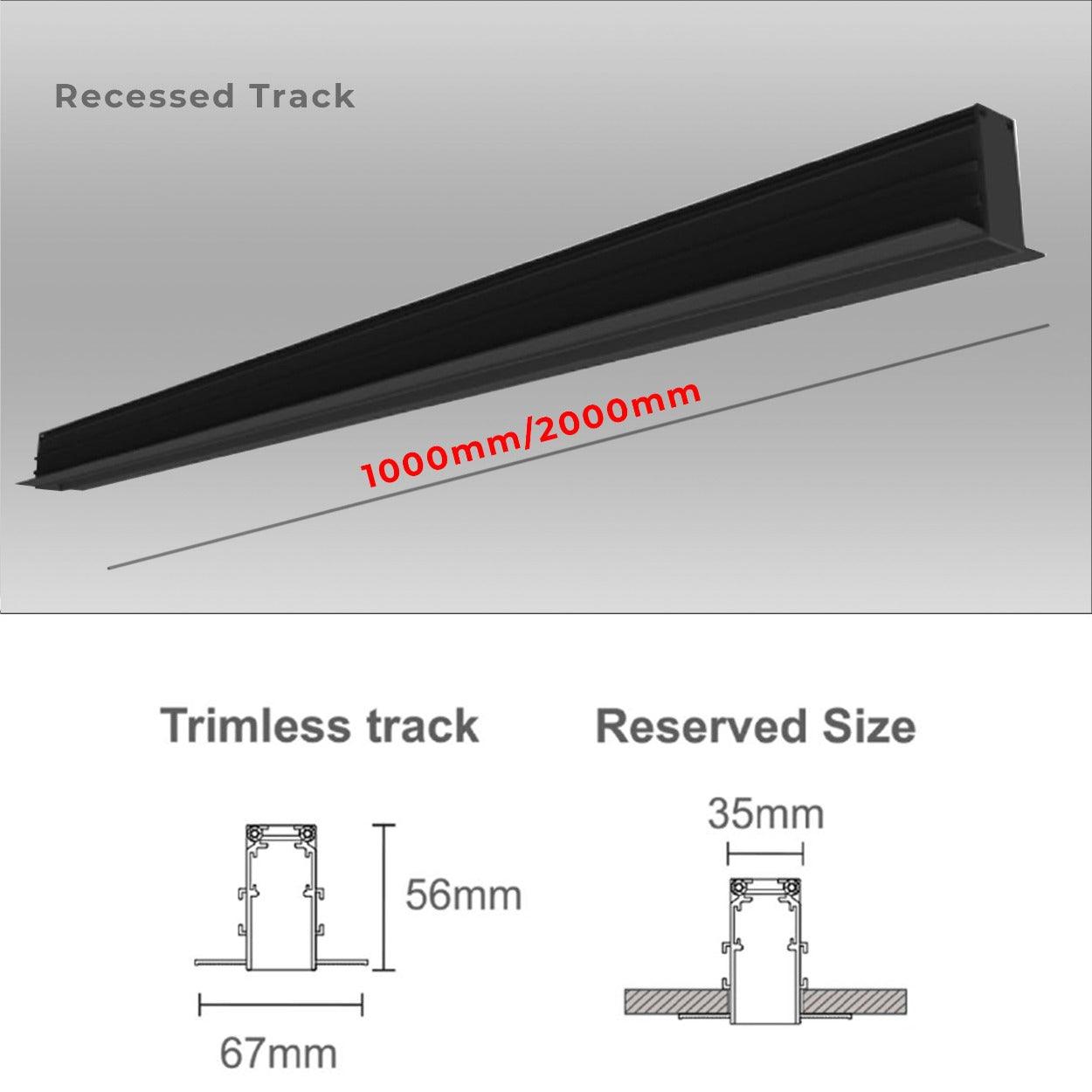 ANKUR 20MM LED MAGNETIC TRACK CHANNEL - Ankur Lighting