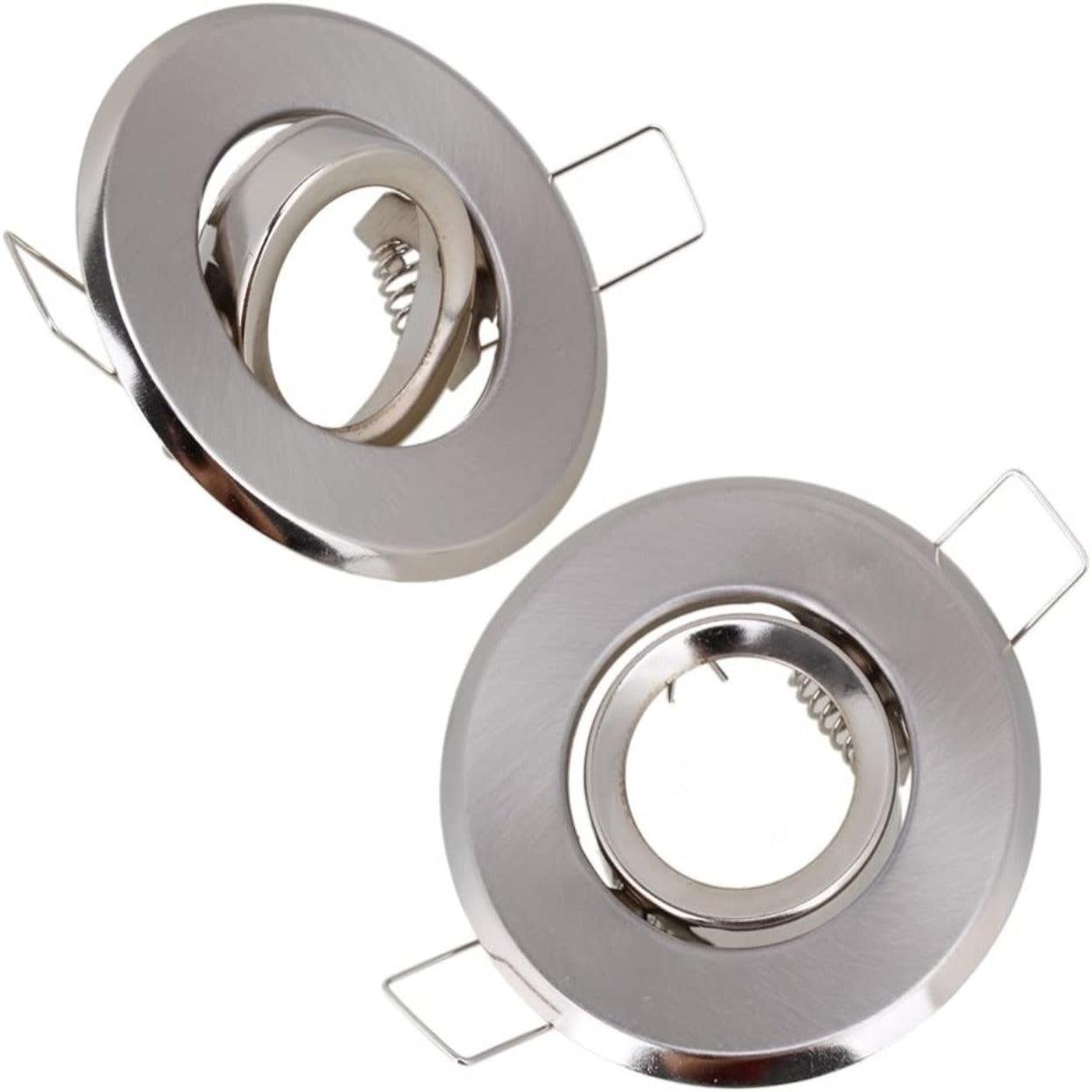 ANKUR 3D LED ROUND RECESSED ADJUSTABLE DOWNLIGHT MR16 CASING - Ankur Lighting