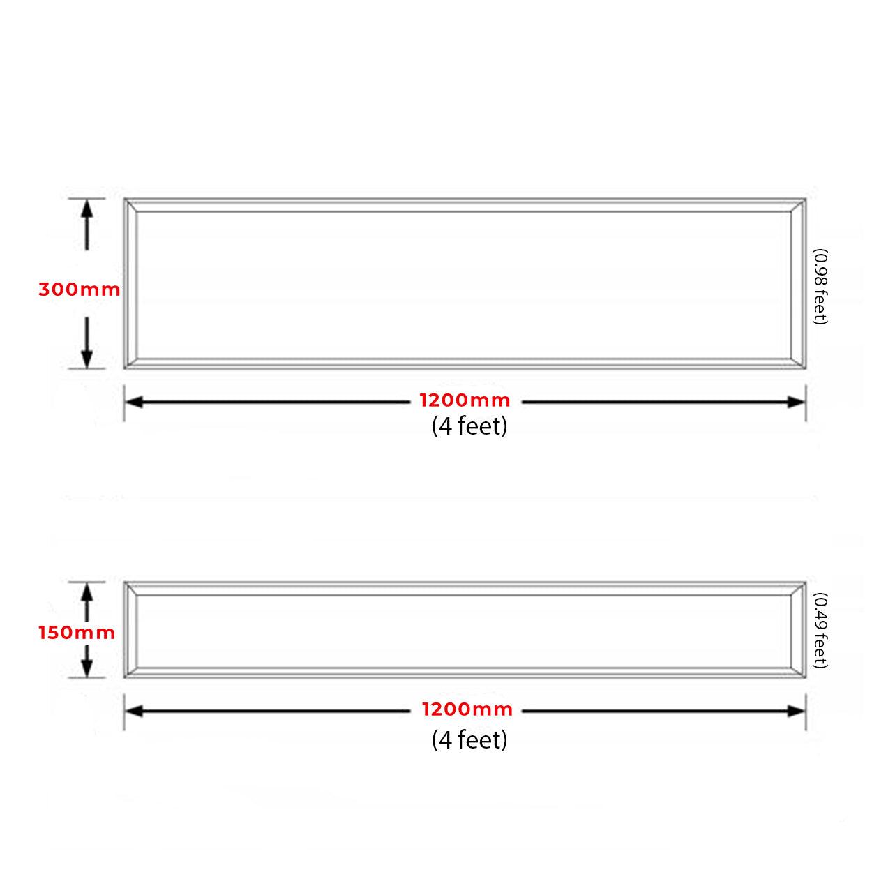 ANKUR 4 FEET SLIM LED PANEL LIGHT - Ankur Lighting