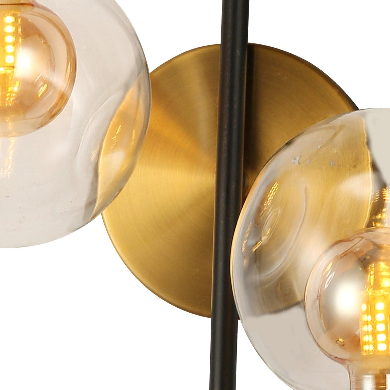 ANKUR ASYMMETRICAL UP/DOWN GLOBE WALL LIGHT - Ankur Lighting