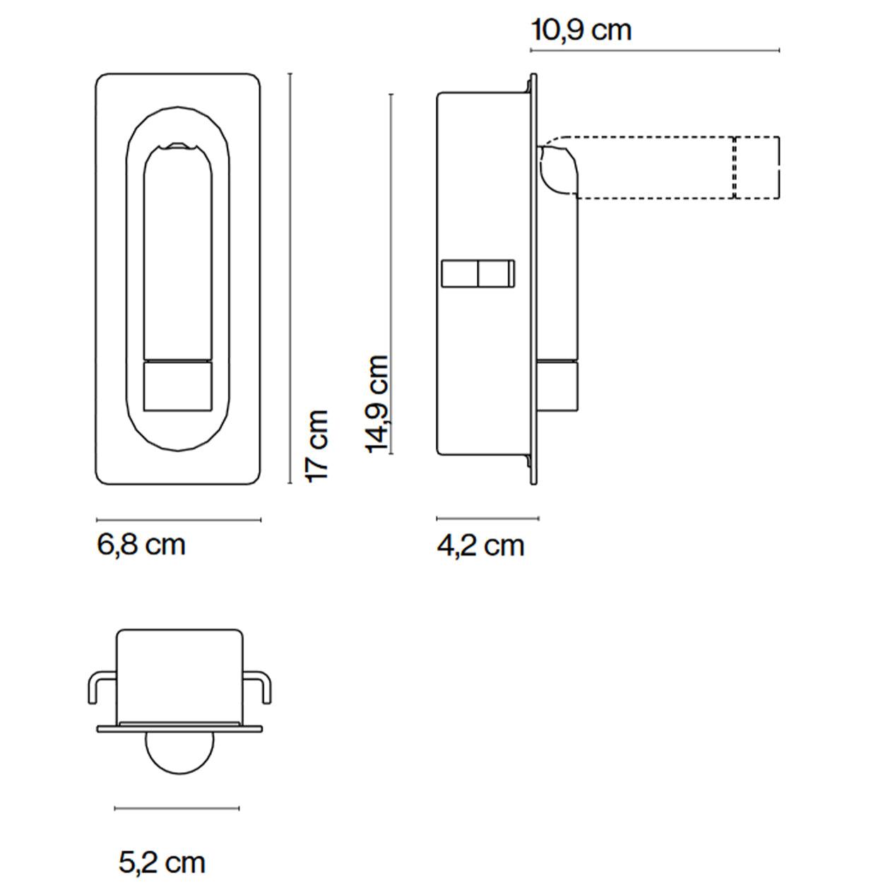 ANKUR BEDSIDE PULL-OUT LED WALL LIGHT - Ankur Lighting