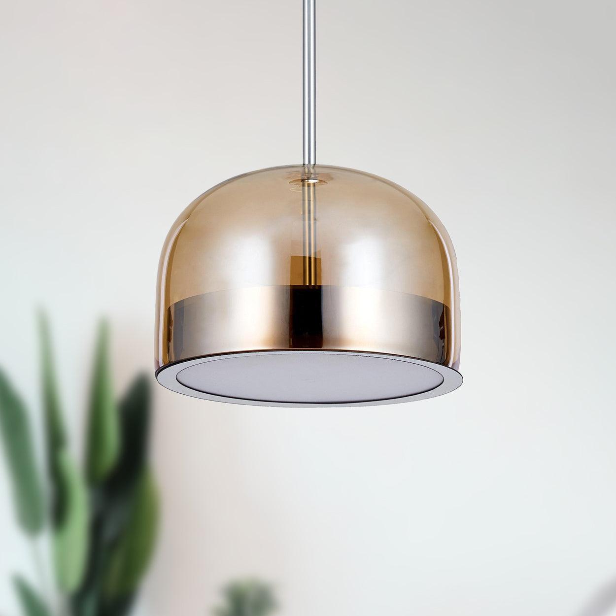 ANKUR BERLIN GLASS DOME LED PENDANT LIGHT - Ankur Lighting