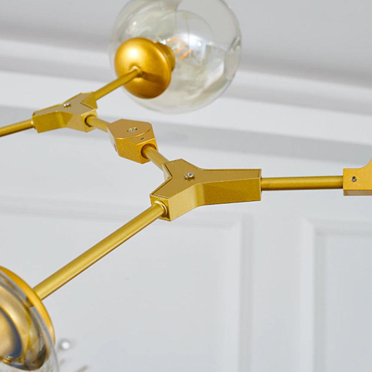 ANKUR BRANCH ARM HEAD CHANDELIER - Ankur Lighting