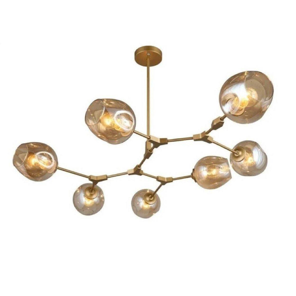 ANKUR BRANCH ARM HEAD CHANDELIER - Ankur Lighting