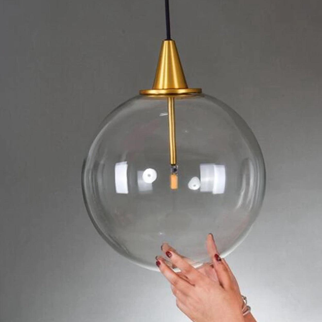 ANKUR CLEAR GLASS HANGING LIGHT - Ankur Lighting