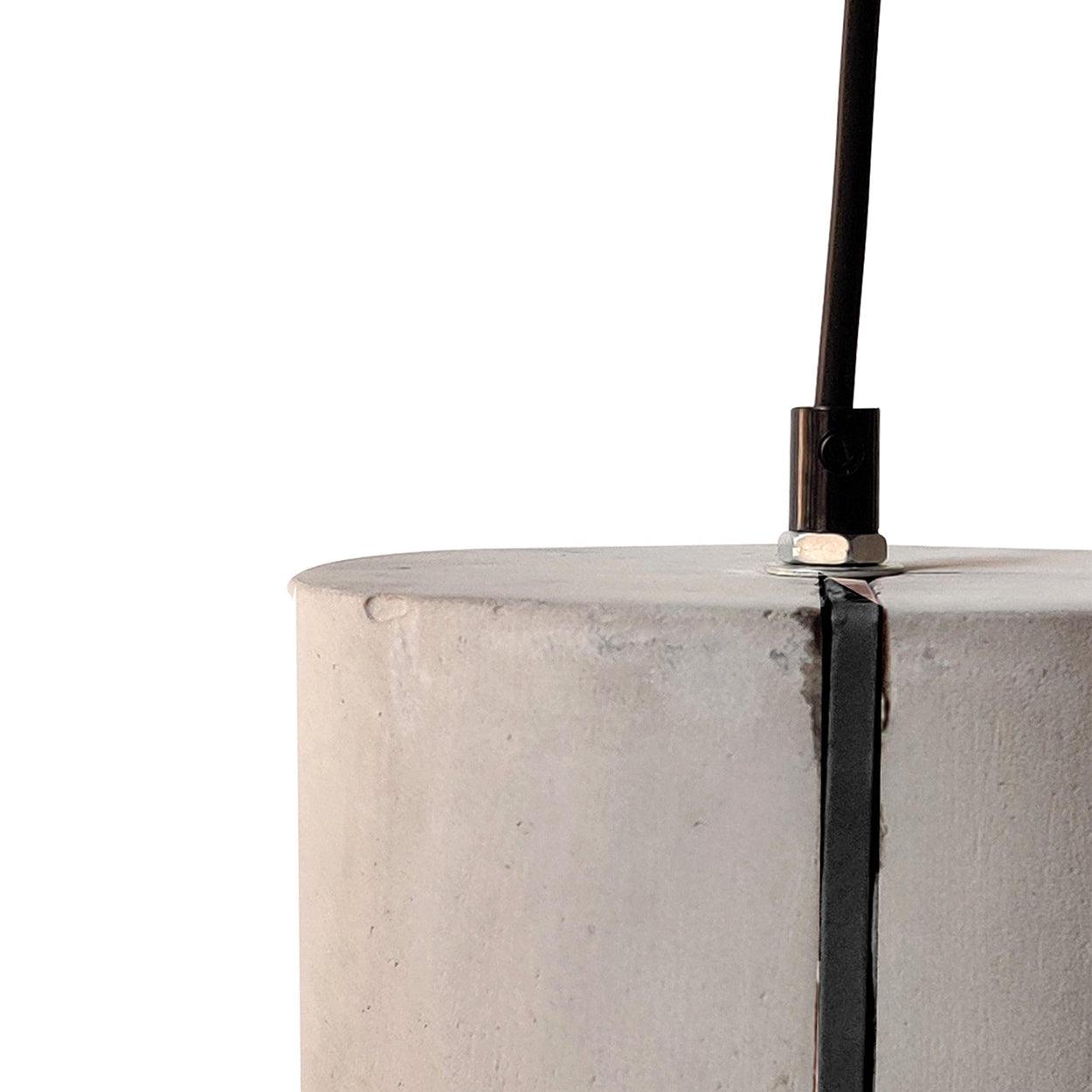 ANKUR CONCRETE CYLINDRICAL HANGING LIGHT - Ankur Lighting