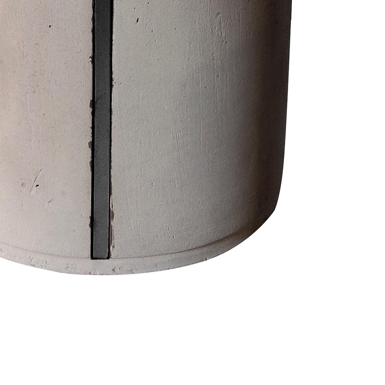 ANKUR CONCRETE CYLINDRICAL HANGING LIGHT - Ankur Lighting