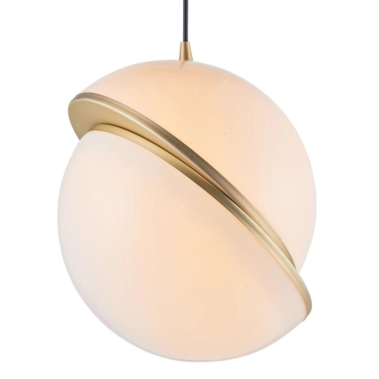 ANKUR CRESCENT MODERN GLOBE HANGING LIGHT - Ankur Lighting