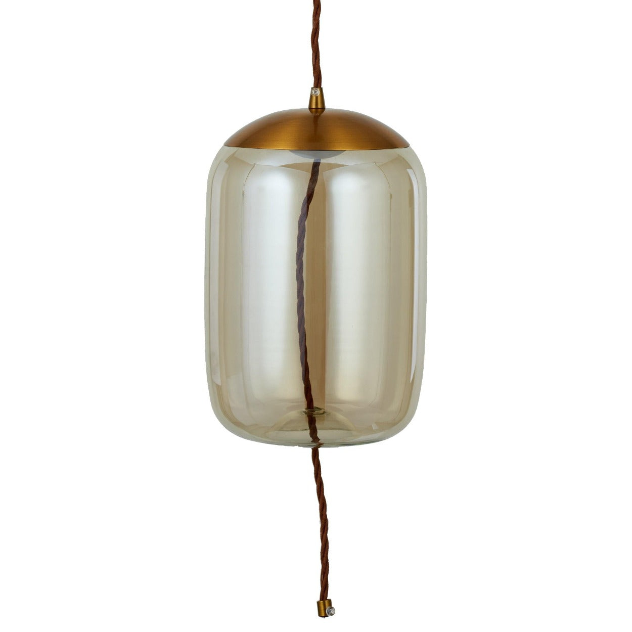 ANKUR CYLINDER GLASS HANGING LIGHT - Ankur Lighting