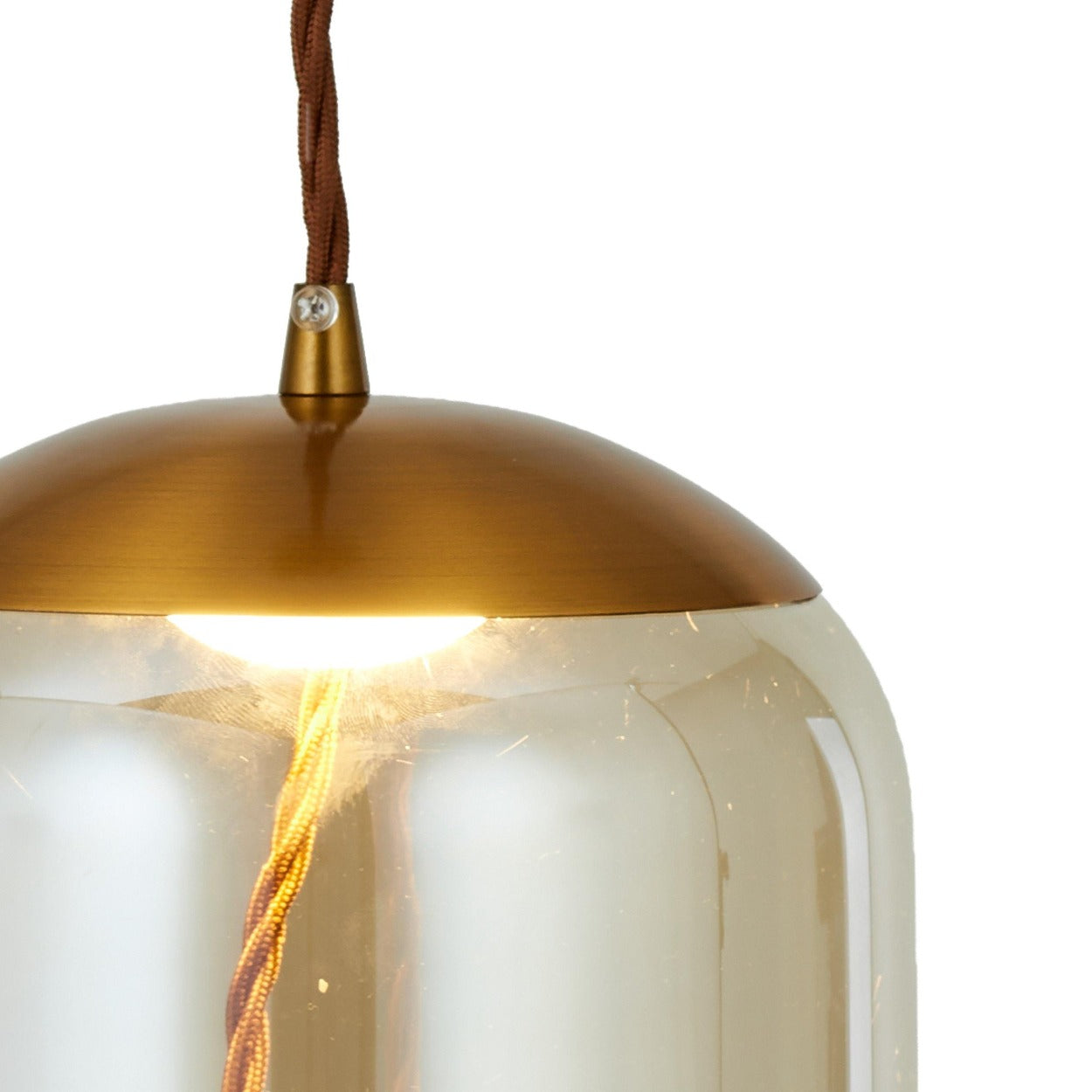 ANKUR CYLINDER GLASS HANGING LIGHT - Ankur Lighting