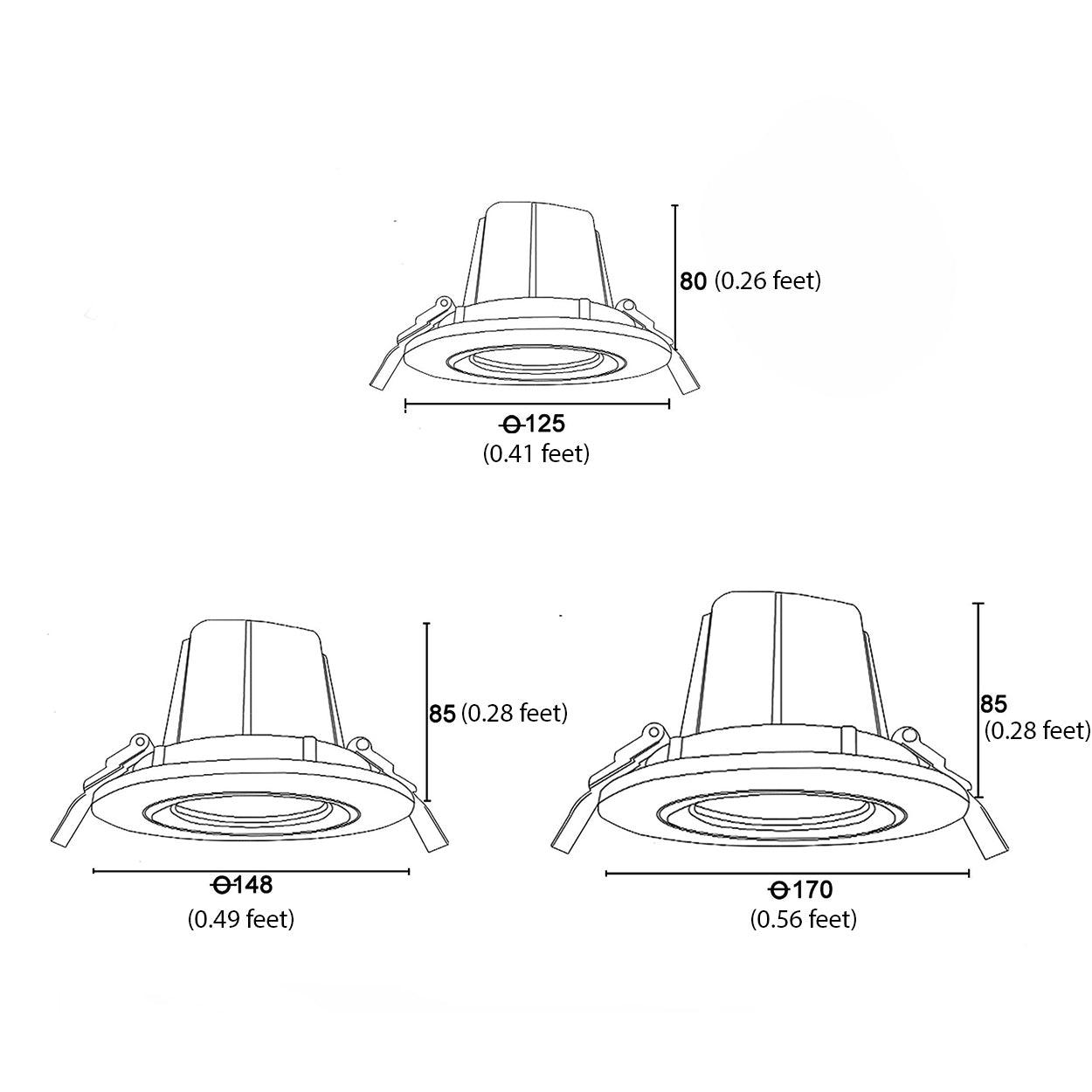 ANKUR DIDA ROUND RECESSED LED DOWNLIGHT - Ankur Lighting