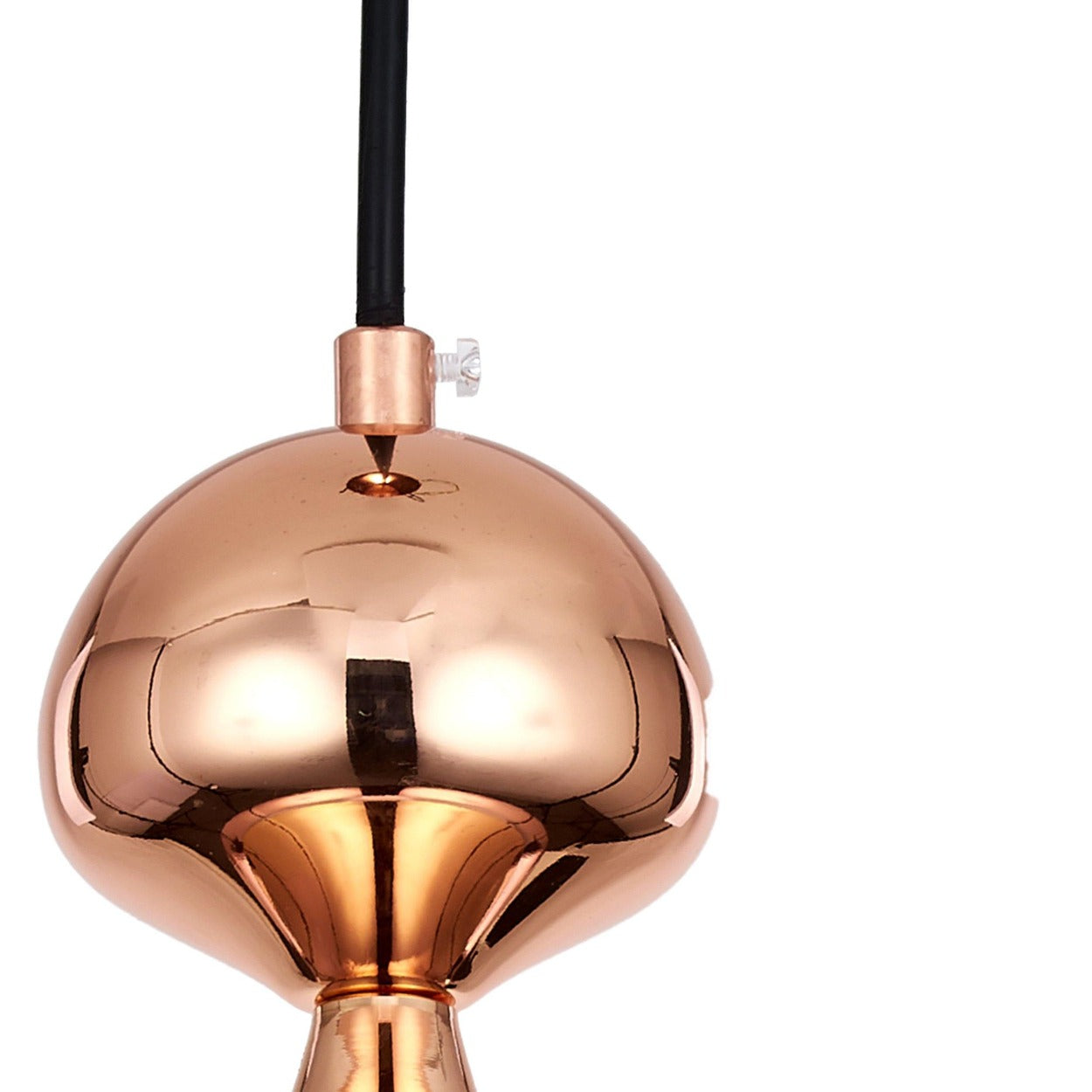 ANKUR DIVINE GRADIENT ROSE GOLD GLASS HANGING LIGHT - Ankur Lighting