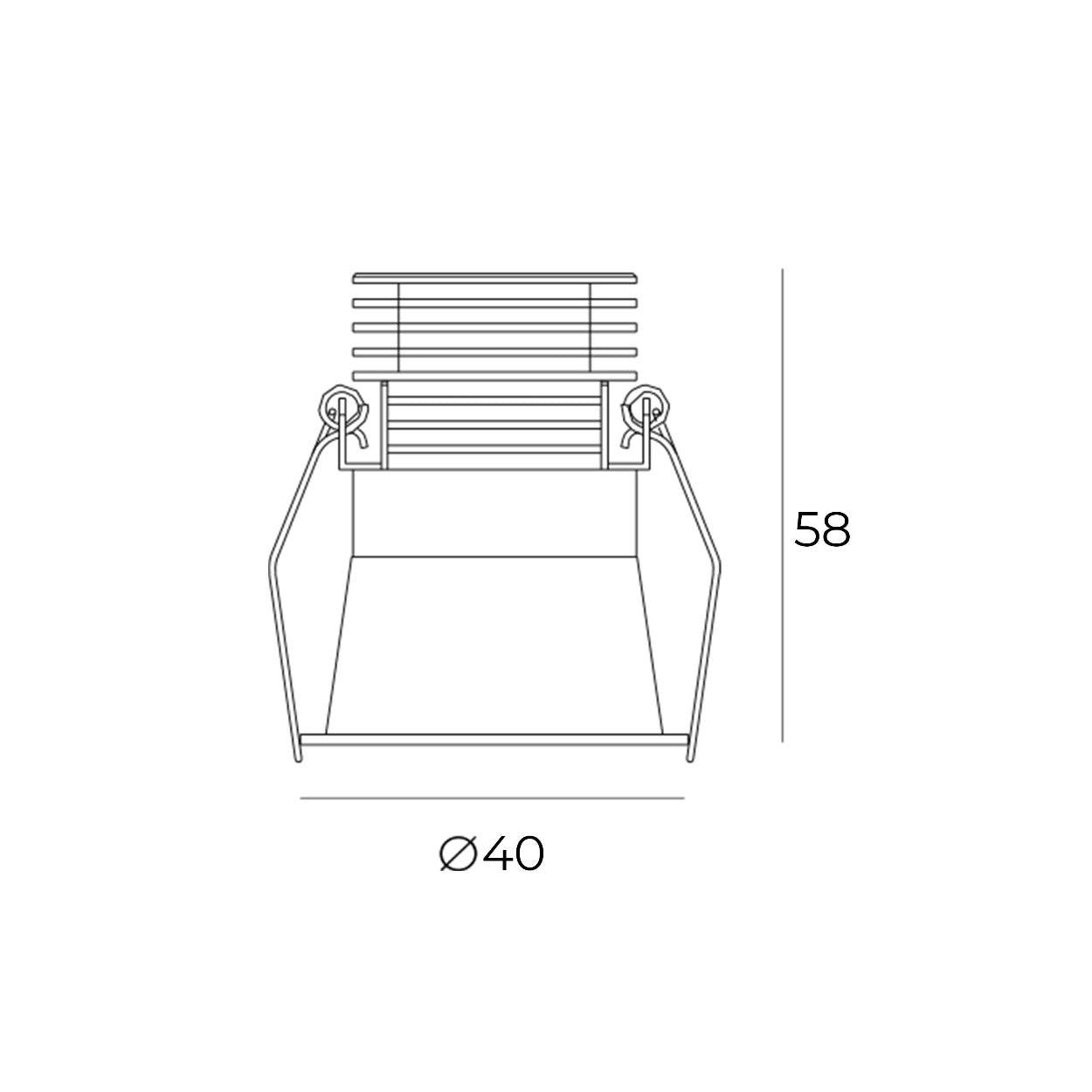 ANKUR EURO TOM RECESSES LED DOWNLIGHT - Ankur Lighting