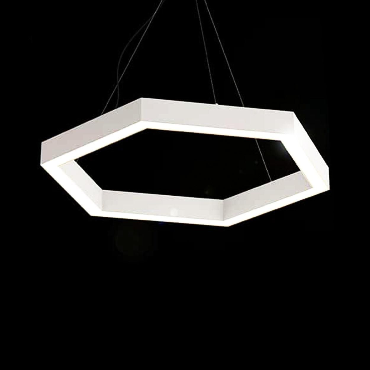 ANKUR GEOM HEXAGON LED PENDANT LIGHT - Ankur Lighting