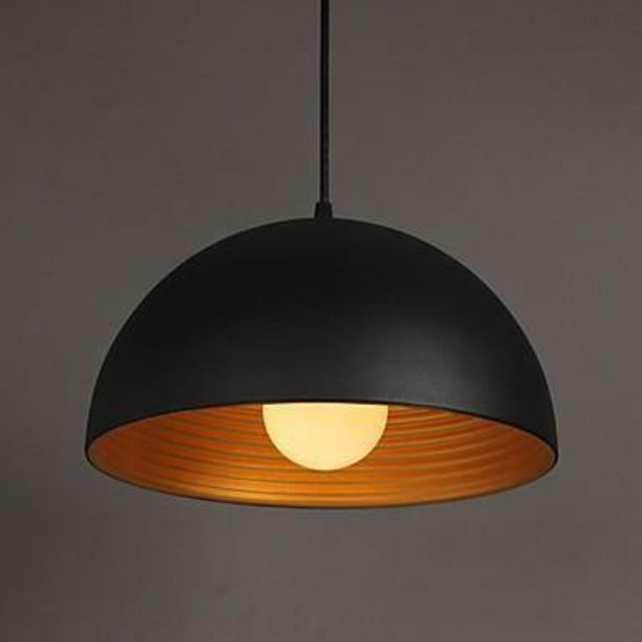 ANKUR HALF DOME METAL PENDANT LIGHT - Ankur Lighting