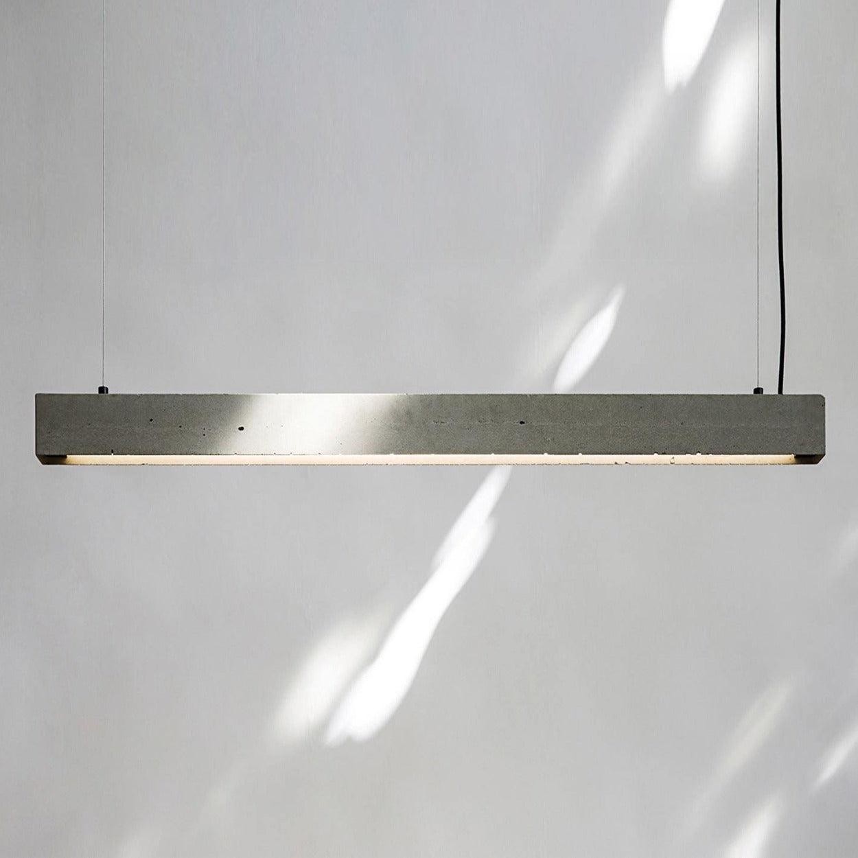 ANKUR LINEAR CONCRETE HANGING LIGHT - Ankur Lighting