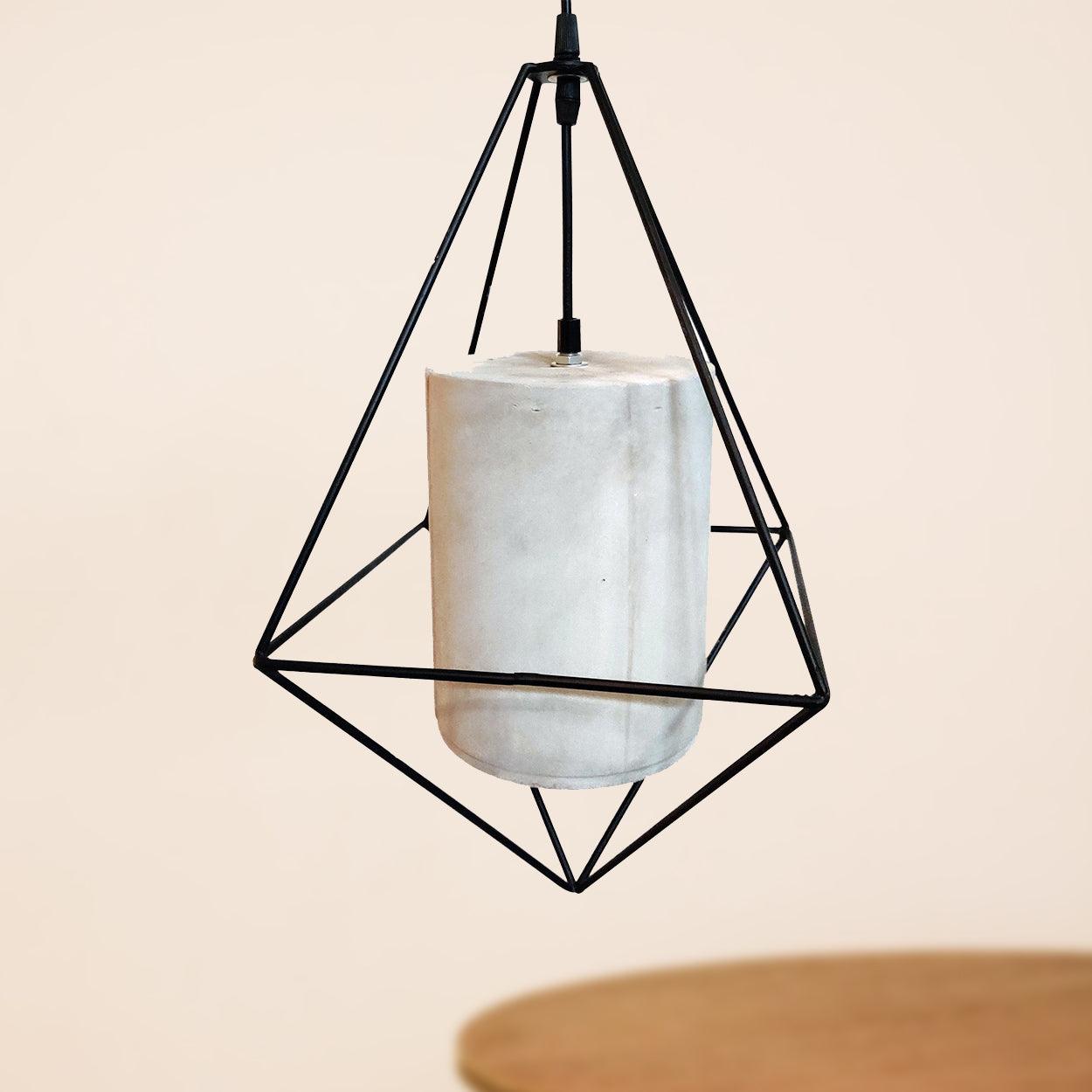 ANKUR METAL CAGE CONCRETE HANGING - Ankur Lighting