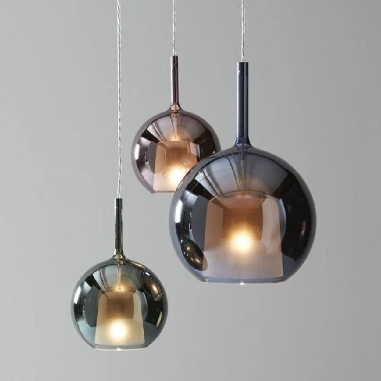 ANKUR PENTA GLO GLASS HANGING LIGHT - Ankur Lighting