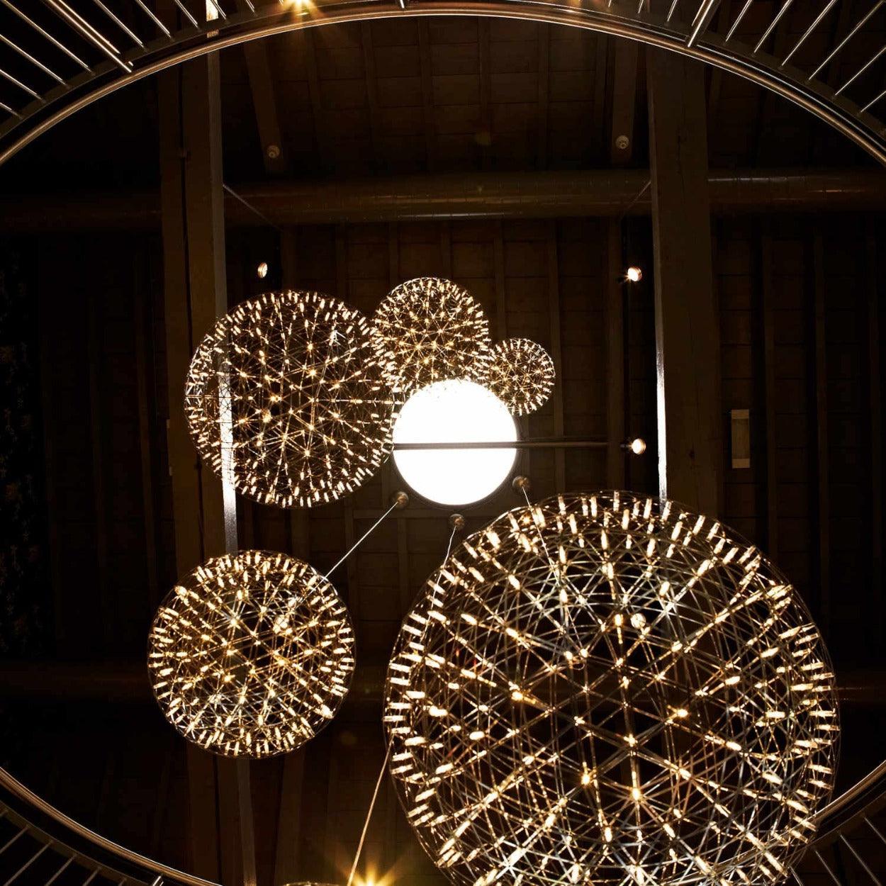 ANKUR RAIMOND SPARK BALL CHANDELIER - Ankur Lighting