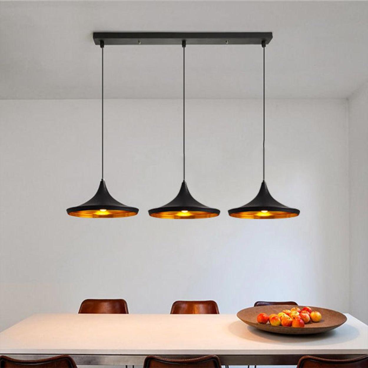 ANKUR TOM DIXON WIDE PENDANT LIGHT - Ankur Lighting