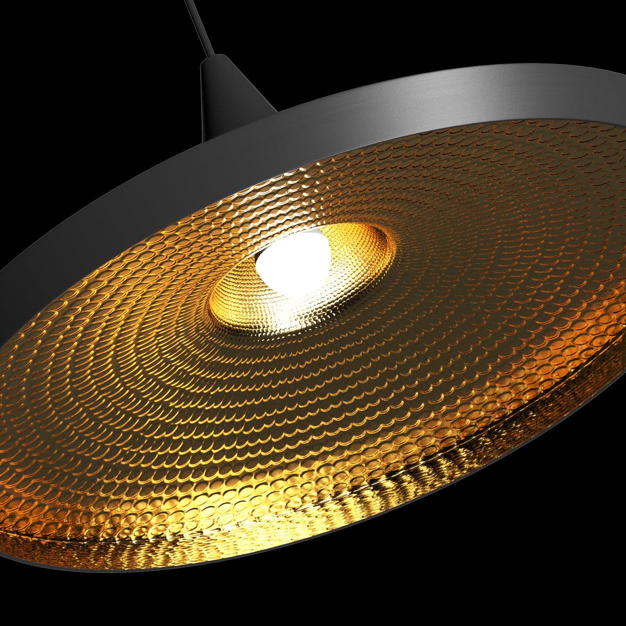 ANKUR TOM DIXON WIDE PENDANT LIGHT - Ankur Lighting