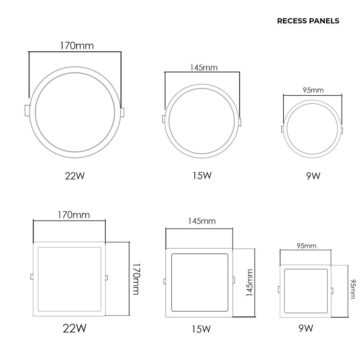 ANKUR TRIM LED PANEL LIGHT - Ankur Lighting