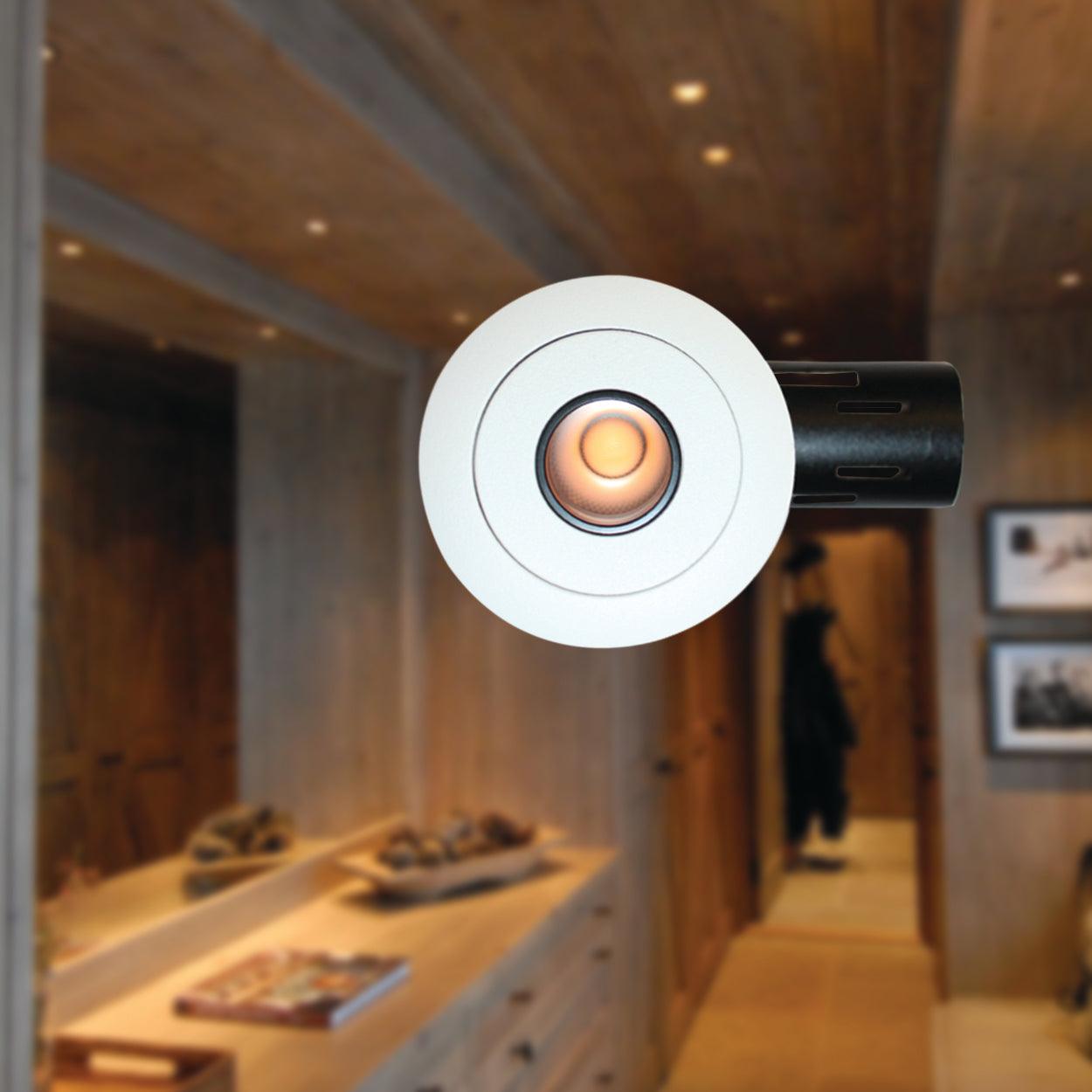 ANKUR TUNNEL LOW HEIGHT SHARP LOOKING RECESSED LED DOWNLIGHT - Ankur Lighting