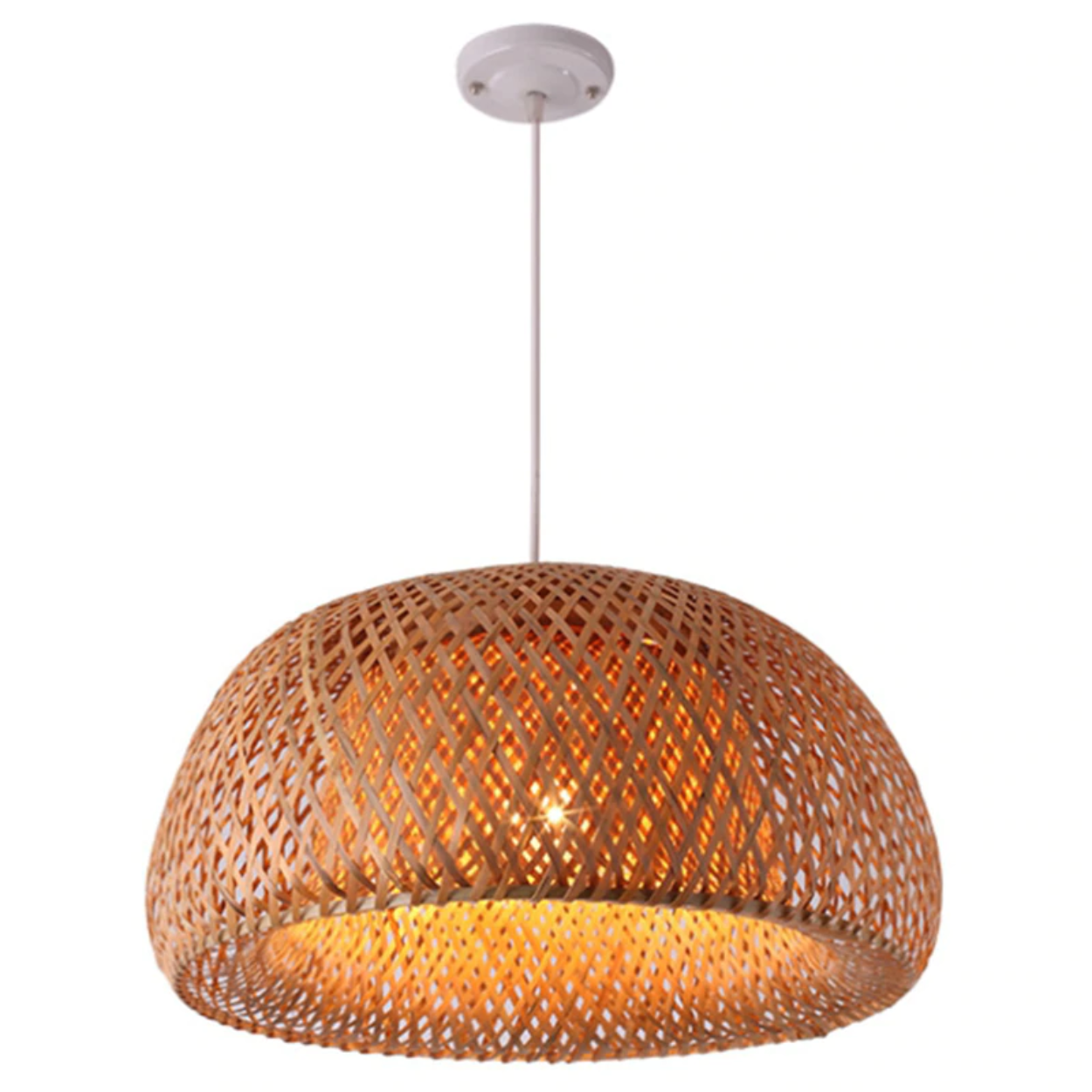 ANKUR ZANE CANE MESH PENDANT LIGHT - Ankur Lighting