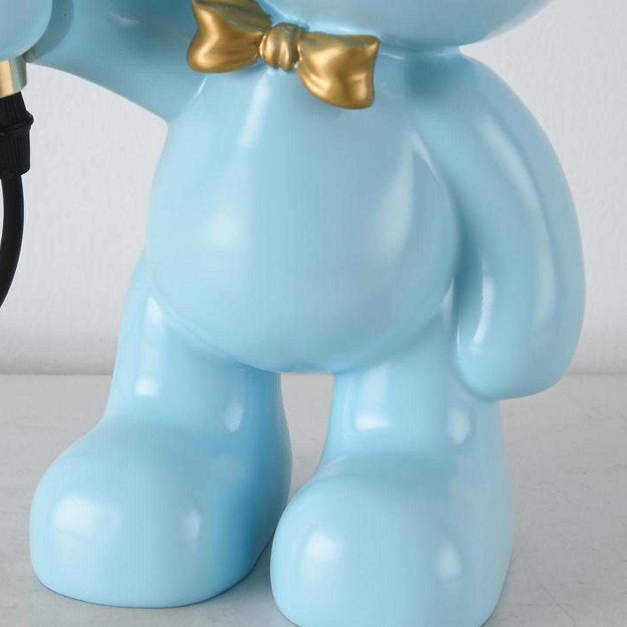 CUTE GOLD EAR BUNNY TABLE LAMP - Ankur Lighting