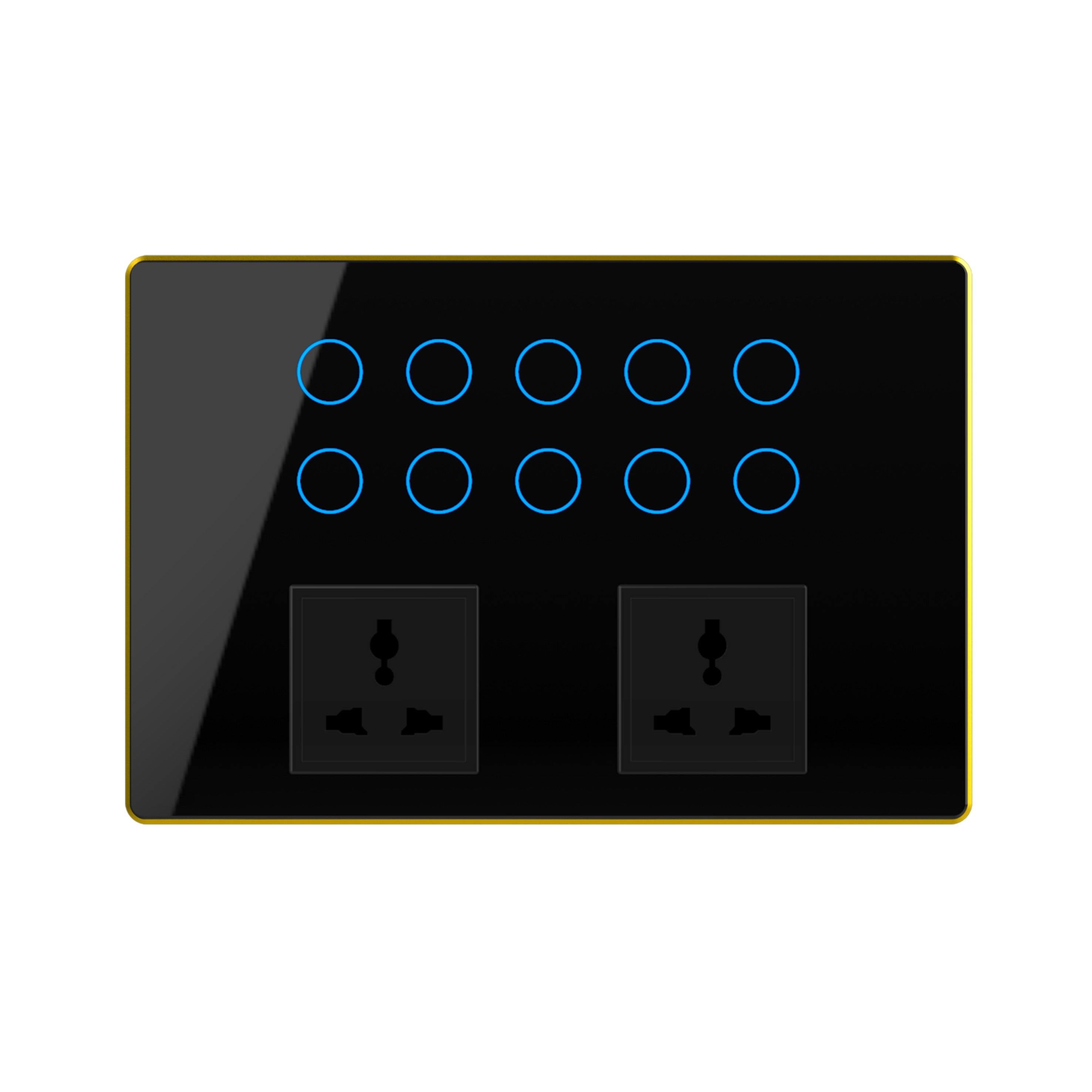 HOGAR SMART 10+2 TOUCH SWITCHES PANELS WITH BUILT-IN AUTOMATION - Ankur Lighting