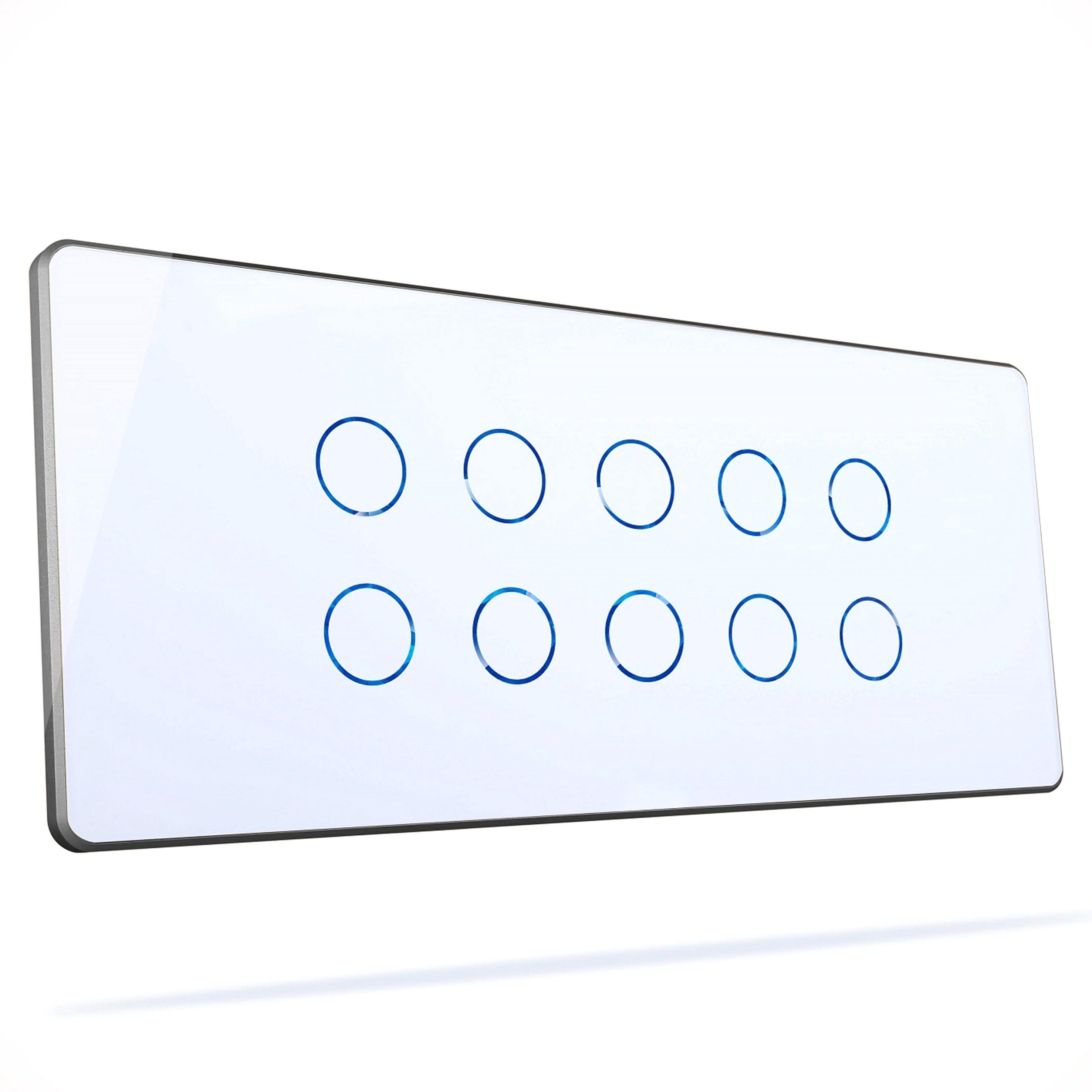 HOGAR SMART TEN TOUCH SWITCH PANLES WITH BUILT-IN AUTOMATION - Ankur Lighting