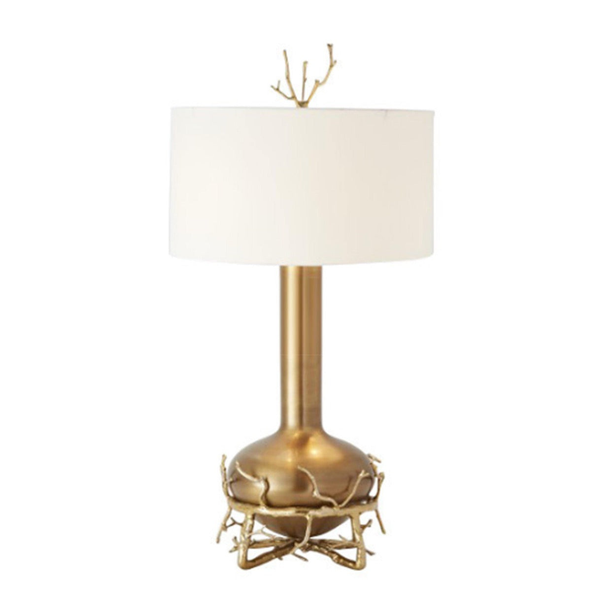 MODERN TWIG BRANCH SCULPTURE TABLE LAMP - Ankur Lighting