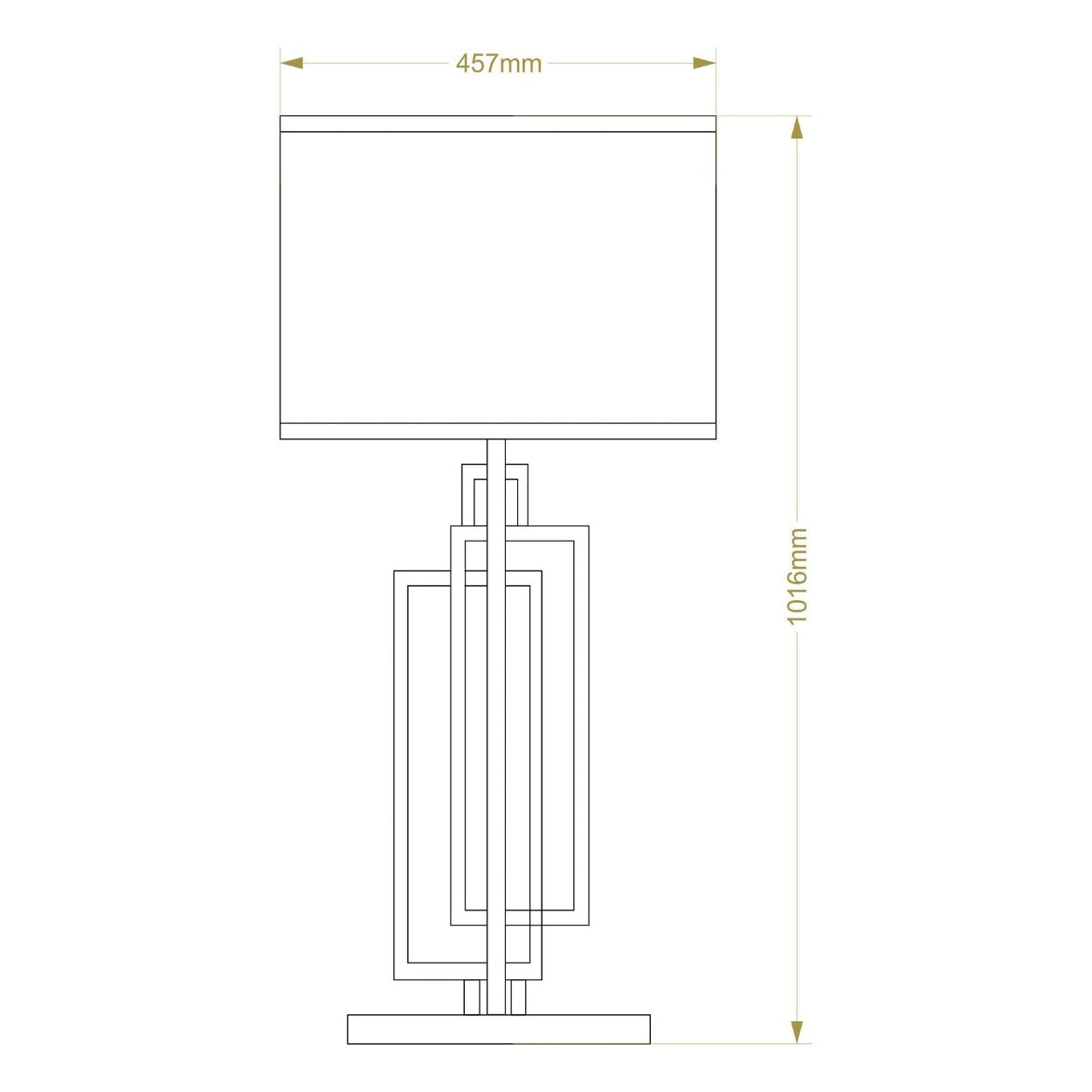 MYRA MODERN TABLE LAMP - Ankur Lighting