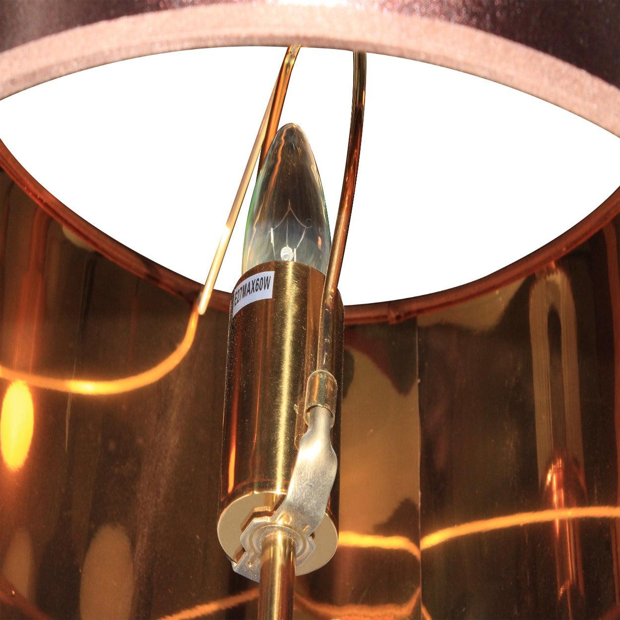 ORGAN CONTEMPORARY TABLE LAMP GOLD FINISH - Ankur Lighting